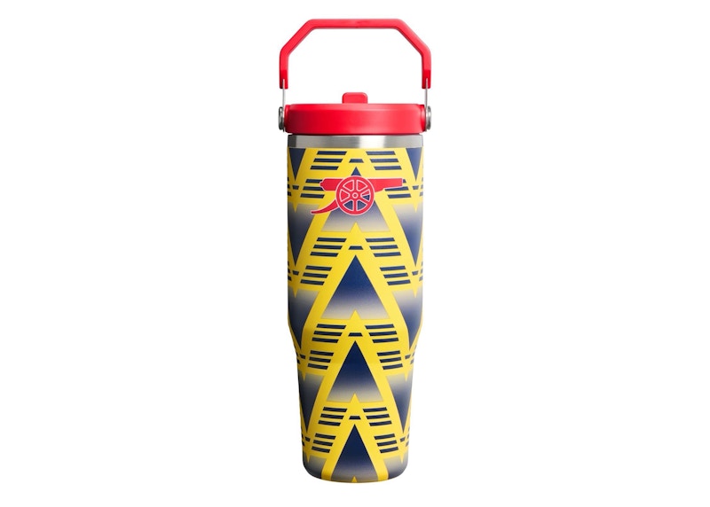 Stanley 1913 x Arsenal IceFlow Flip Straw 30oz Tumbler Bruised Banana