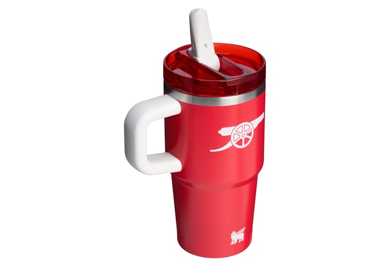 Stanley 1913 x Arsenal Quencher ProTour Flip Straw 20oz Tumbler Arsenal DNA Red