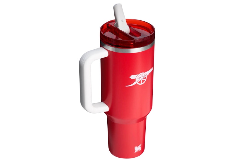 Stanley 1913 x Arsenal Quencher ProTour Flip Straw 40oz Tumbler Arsenal DNA Red