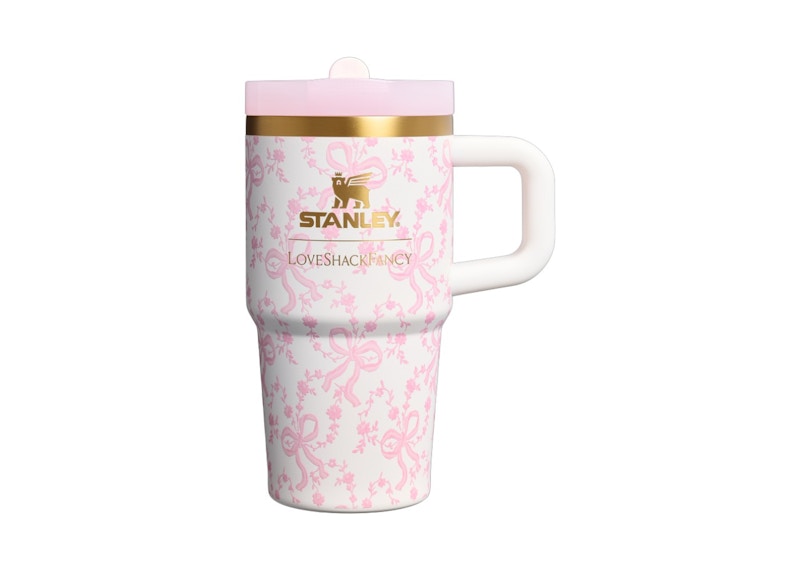 Stanley 1913 x LoveShackFancy Holiday Quencher ProTour Flip Straw 20oz Tumbler Coquette Bow Chantilly
