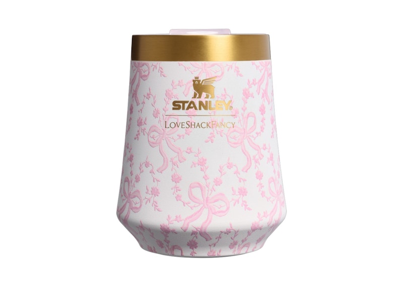 Stanley 1913 x LoveShackFancy Holiday Reserve Wine 11oz Tumbler Coquette Bow Chantilly
