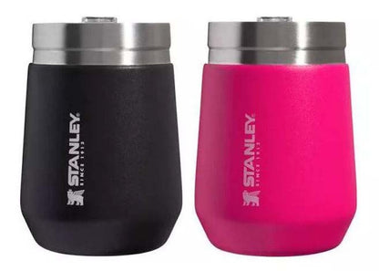 Stanley 2pk Everyday Go 10oz Tumbler Cosmo Pink/Black