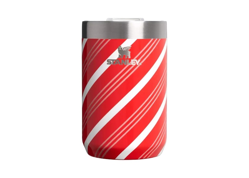 Stanley 2pk Stainless Steel Everyday 12oz Cup Candy Cane Twist and Strawberry Twist