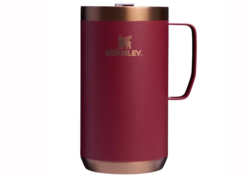 Stanley Comfort & Joy Collection Holiday Stay-Hot Camp 24oz Mug Gilded Pomegranate