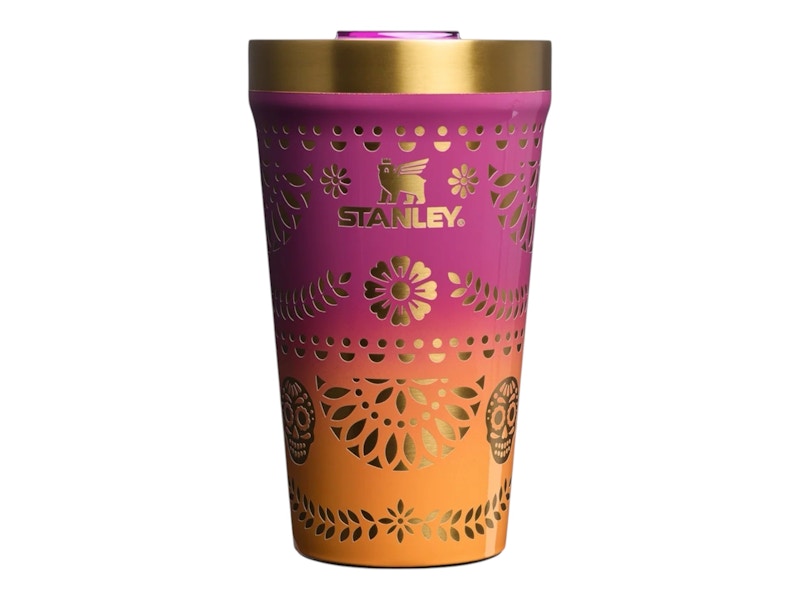 Stanley Dia de Muertos Stacking Beer H2.0 FlowState 16oz Pint Sunrise Catrina