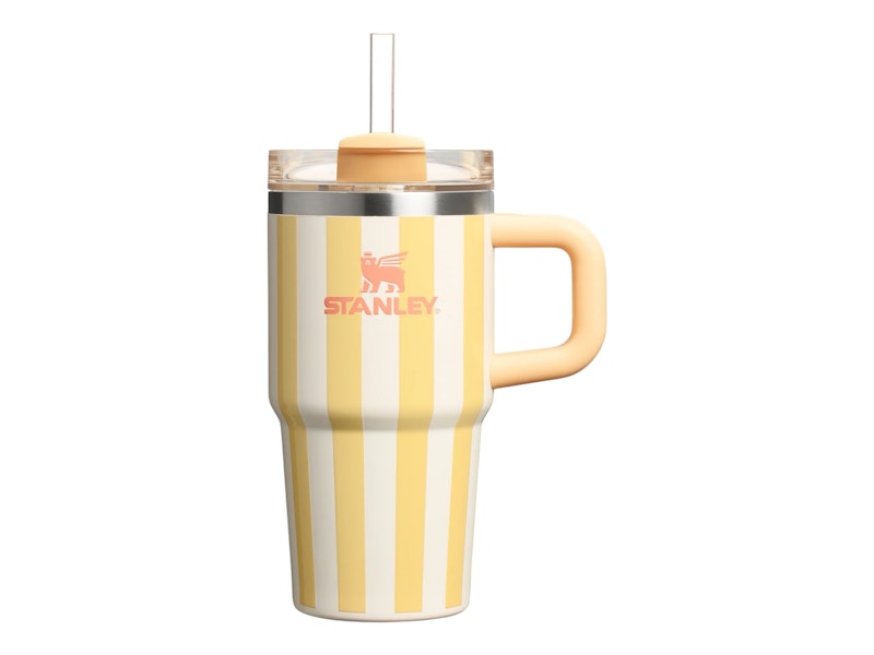 Stanley Flowstate Quencher 20oz Tumbler Butter Cabana Gloss