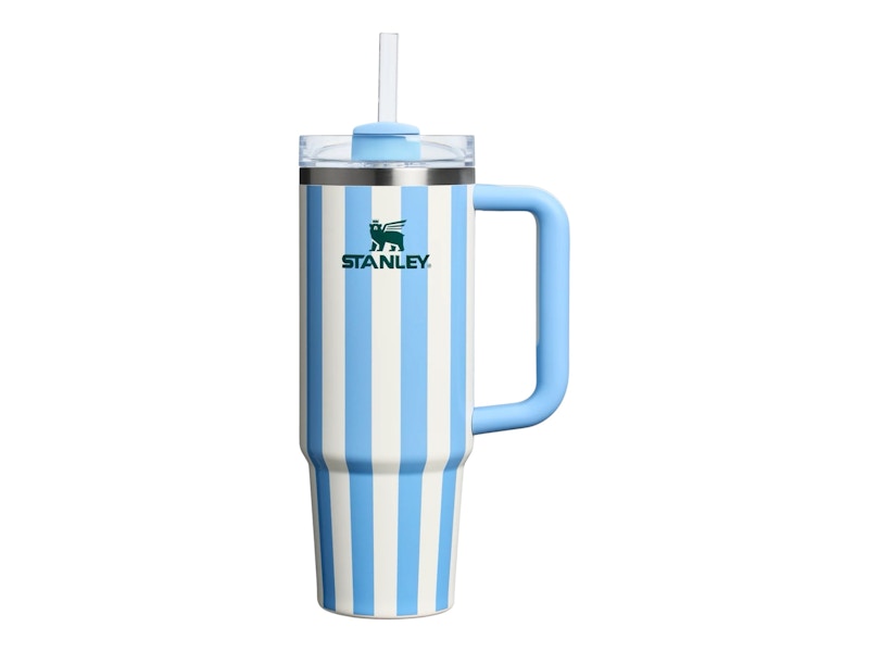 Stanley Flowstate Quencher 30oz Tumbler Cornflower Cabana Gloss