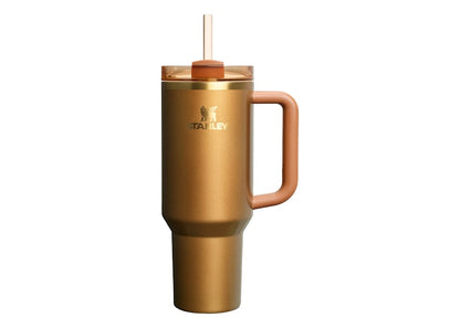 Stanley Flowstate Quencher 40oz Tumbler Copper Tinsel