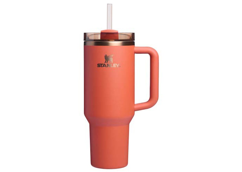 Stanley Flowstate Quencher 40oz Tumbler Pumpkin Spice
