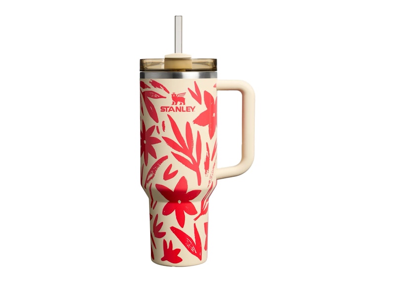 Stanley Flowstate Quencher H2.0 40oz Tumbler Resort Floral