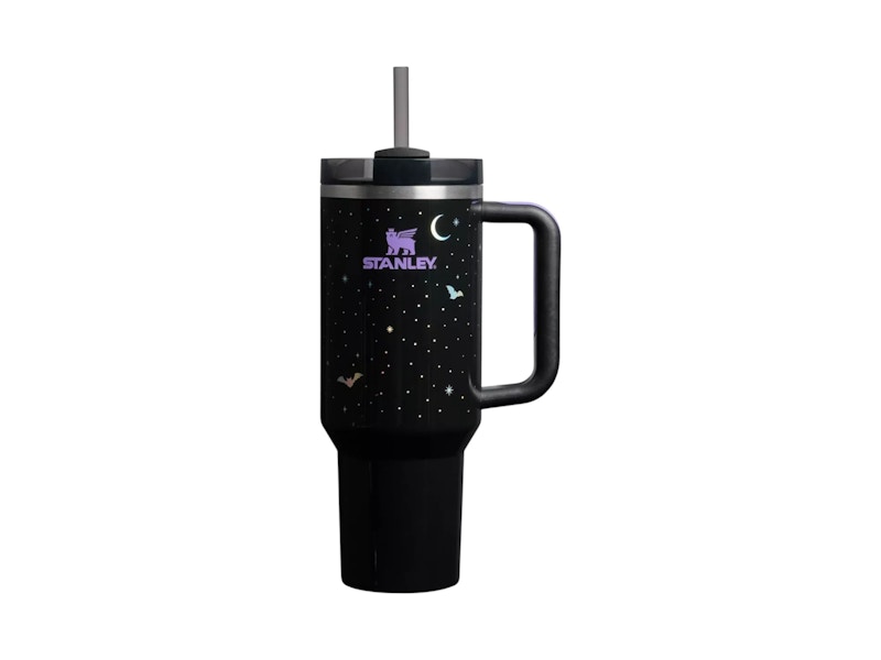 Stanley Halloween Flowstate Quencher 40oz Tumbler Spellcast Black