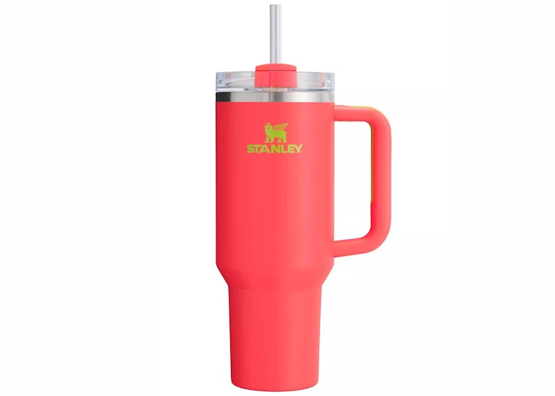 Stanley Heat Wave Exclusive Collection Flowstate Quencher 40oz Tumbler Hibiscus