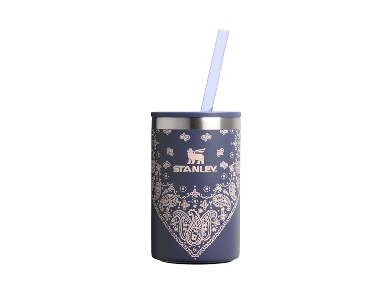 Stanley Mesa Rose Collection The Everyday Can 10oz Cooler Cup Blue Corn Paisley
