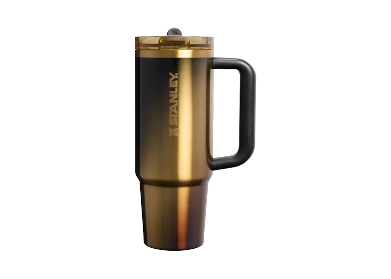 Stanley ProTour Flip Straw Quencher 30oz Tumbler Black Honey