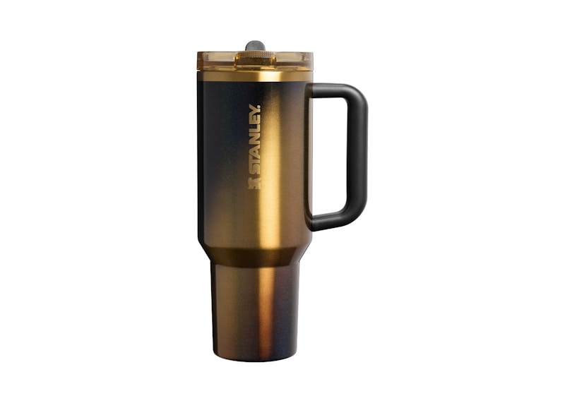 Stanley ProTour Flip Straw Quencher 40oz Tumbler Black Honey