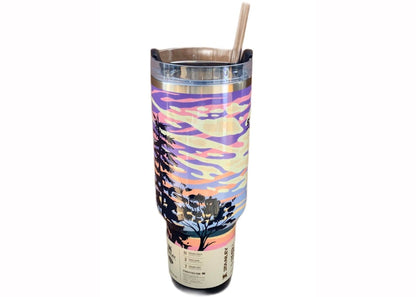 Stanley REI Exclusive Flowstate Quencher 40oz Tumbler Hazy Horizon