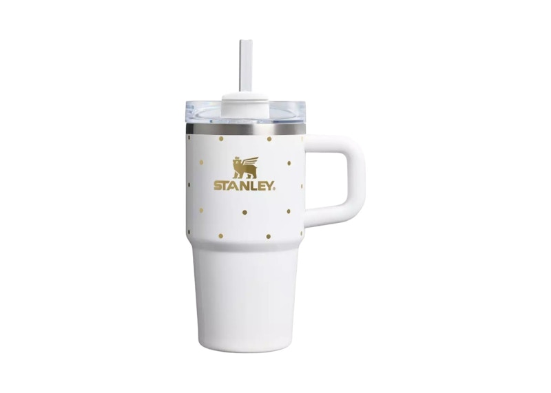 Stanley Stainless Steel FlowState Quencher 20oz Tumbler Frost Polka Dot