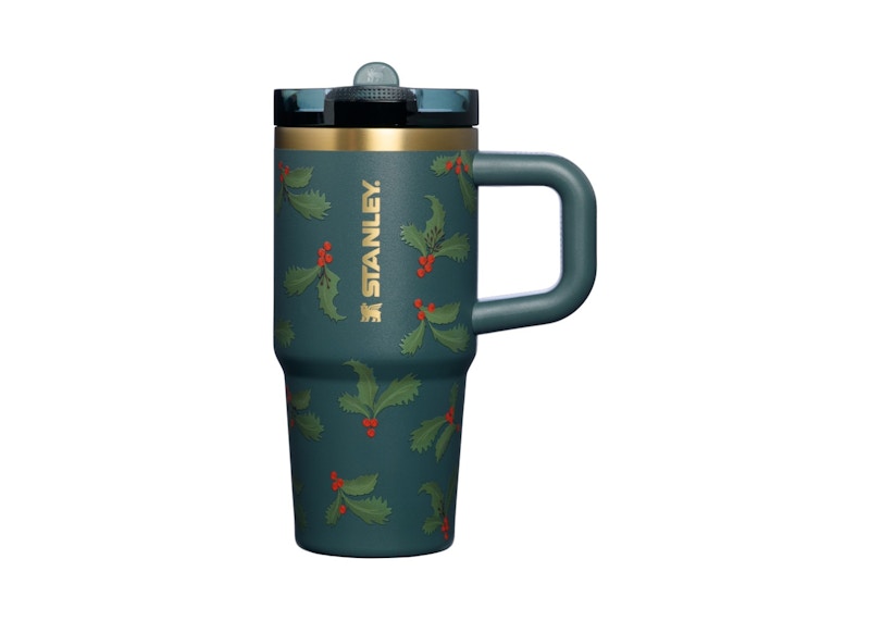 Stanley The Cheers & Cheer Quencher ProTour Flip Straw 14oz Tumbler Holiday Botanical