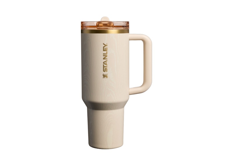 Stanley The Cheers & Cheer Quencher ProTour Flip Straw 40oz Tumbler Birch Woodgrain