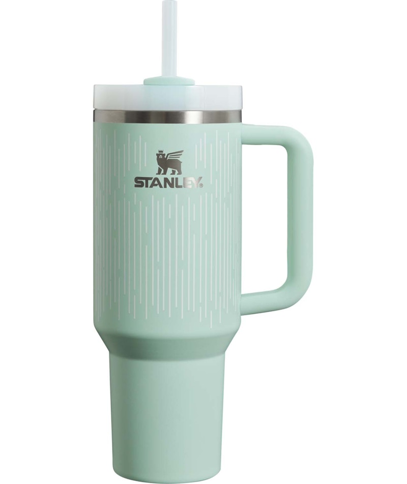 Stanley The Clean Slate Flowstate Quencher 40oz Tumbler Soft Rain Mint