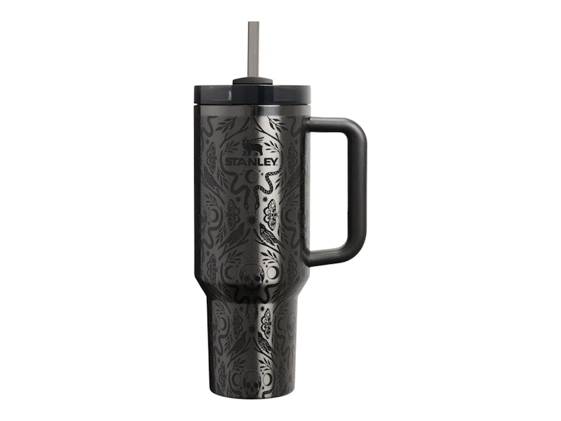 Stanley The Halloween Quencher H2.0 FlowState 40oz Tumbler Deadly Damask