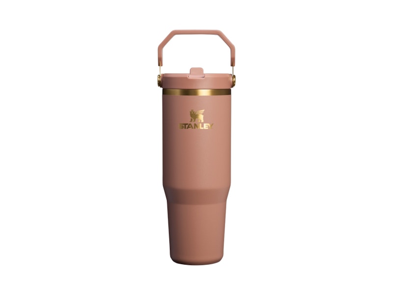 Stanley The IceFlow Flip Straw 30oz Tumbler Mocha Latte