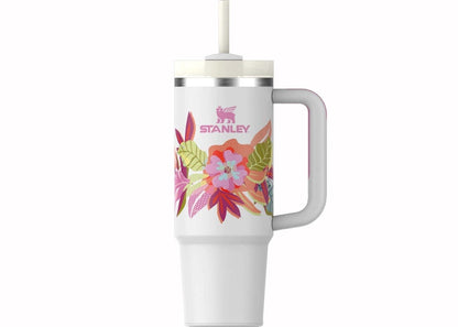 Stanley The Mother's Day Flowstate Quencher 30oz Tumbler Frost Tropic