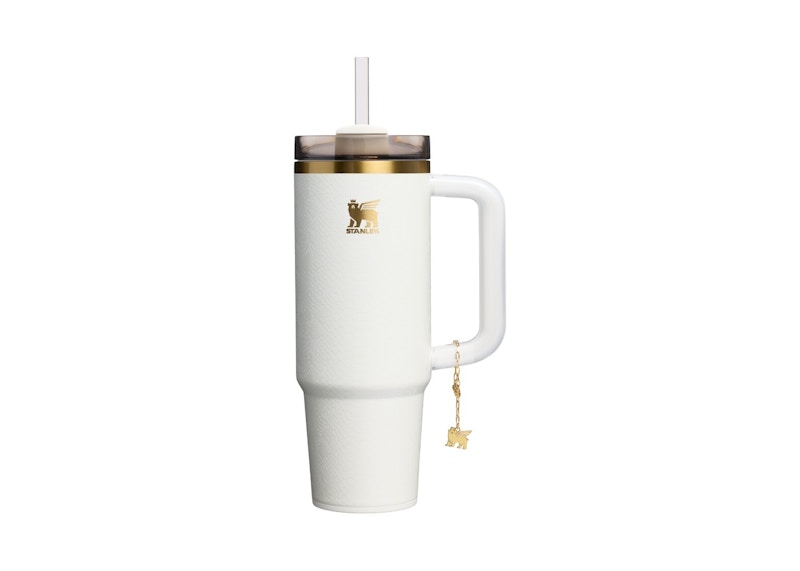 Stanley The Quencher Luxe Flowstate 30oz Tumbler Pale Stone Snakeskin