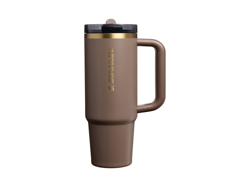 Stanley The Quencher ProTour Flip Straw 30oz Tumbler Espresso Gold