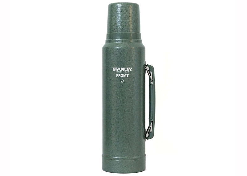 Stanley x FRGMT Classic Vacuum 1.0L Bottle Hammertone Green