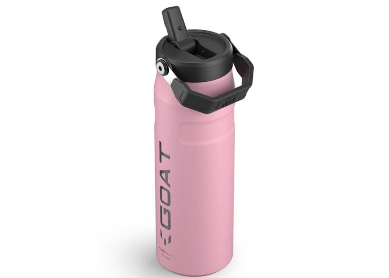 Stanley x Leo Messi The GOAT Collection Iceflow 24oz Bottle With Flip Straw Lid Messi GOAT Pink