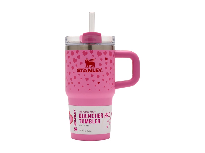 Stanley x Target Exclusive Valentines Day Flowstate Quencher 20oz Tumbler Sweet Hearts
