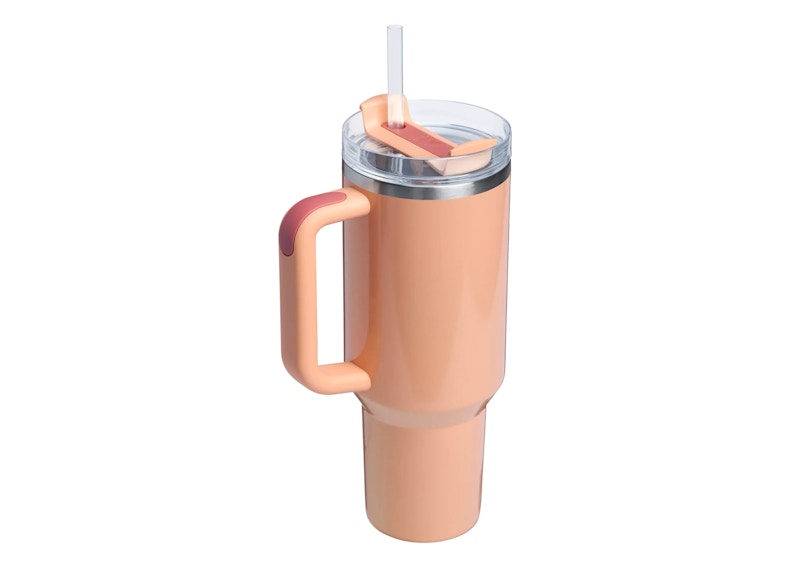 Stanley x Whole Foods Flowstate Quencher 40oz Tumbler Bellini Shimmer