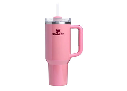 Stanley x Whole Foods Flowstate Quencher 40oz Tumbler Winter Berry Shimmer