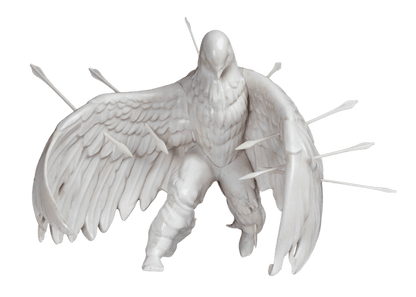 Staple x James Jean  Mighty Jaxx Washizu (Bone) Figure