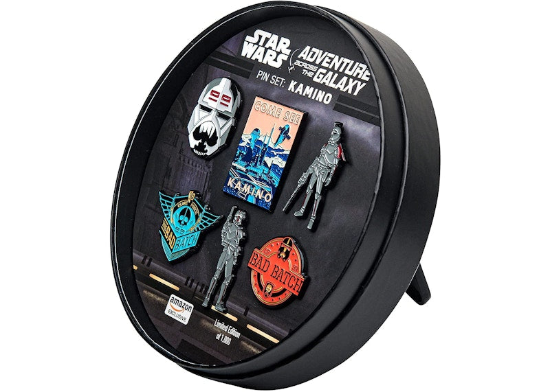 Star Wars Adventure Across The Galaxy Kamino (Amazon Exclusive) Pin Set