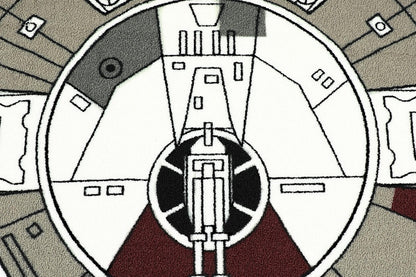 Star Wars Millennium Falcon Small Area Rug