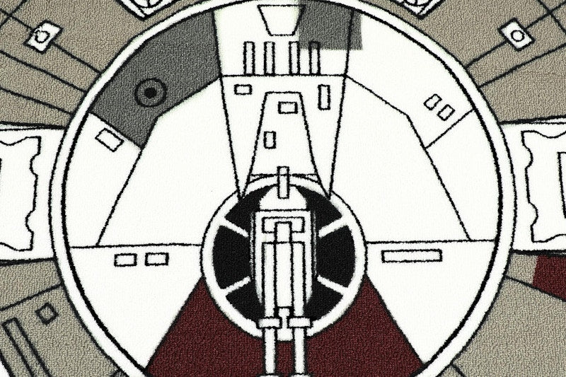 Star Wars Millennium Falcon Small Area Rug