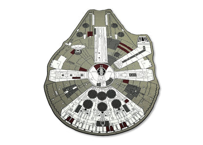 Star Wars Millennium Falcon Small Area Rug