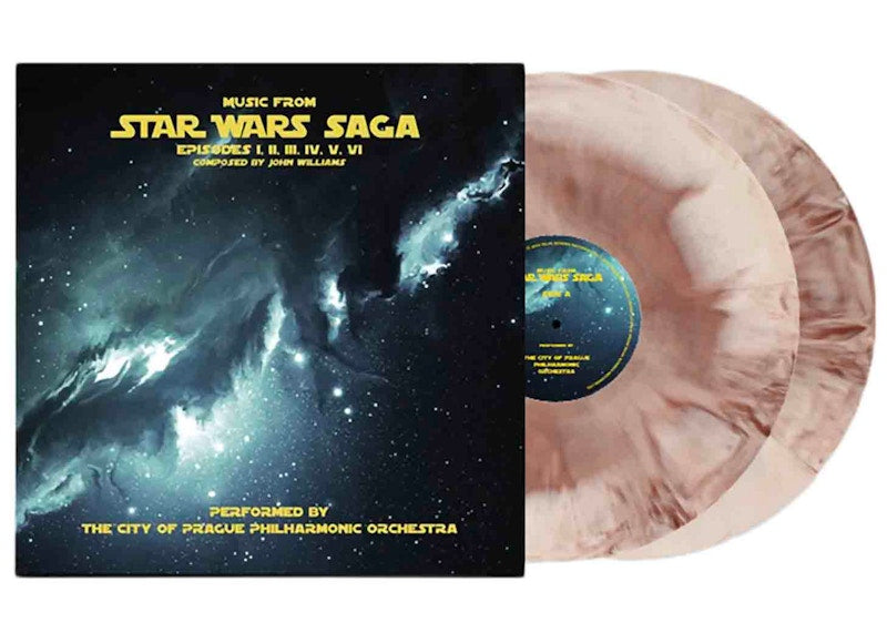 Star Wars Music by: City of Prague Philharmonic Orchestra Vinceron Exclusive 2XLP Vinyl (Edition of 300) Obi-Wan Kenobi Brown