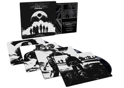 Star Wars Rogue One Original Motion Picture Soundtrack Expanded Edition 4XLP Vinyl Black Galaxy/Grape