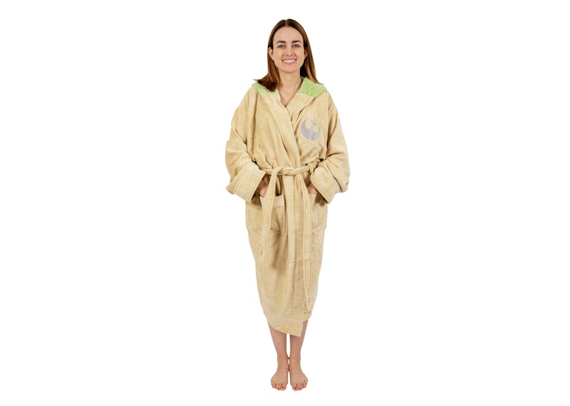 Star Wars Yoda Unisex Hooded Bathrobe