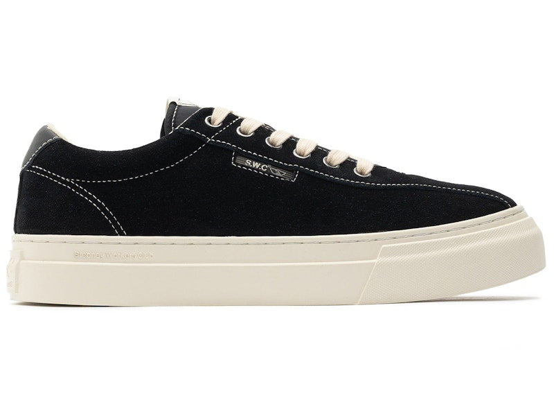 Stepney Workers Club Dellow 02 Cup Suede Black White