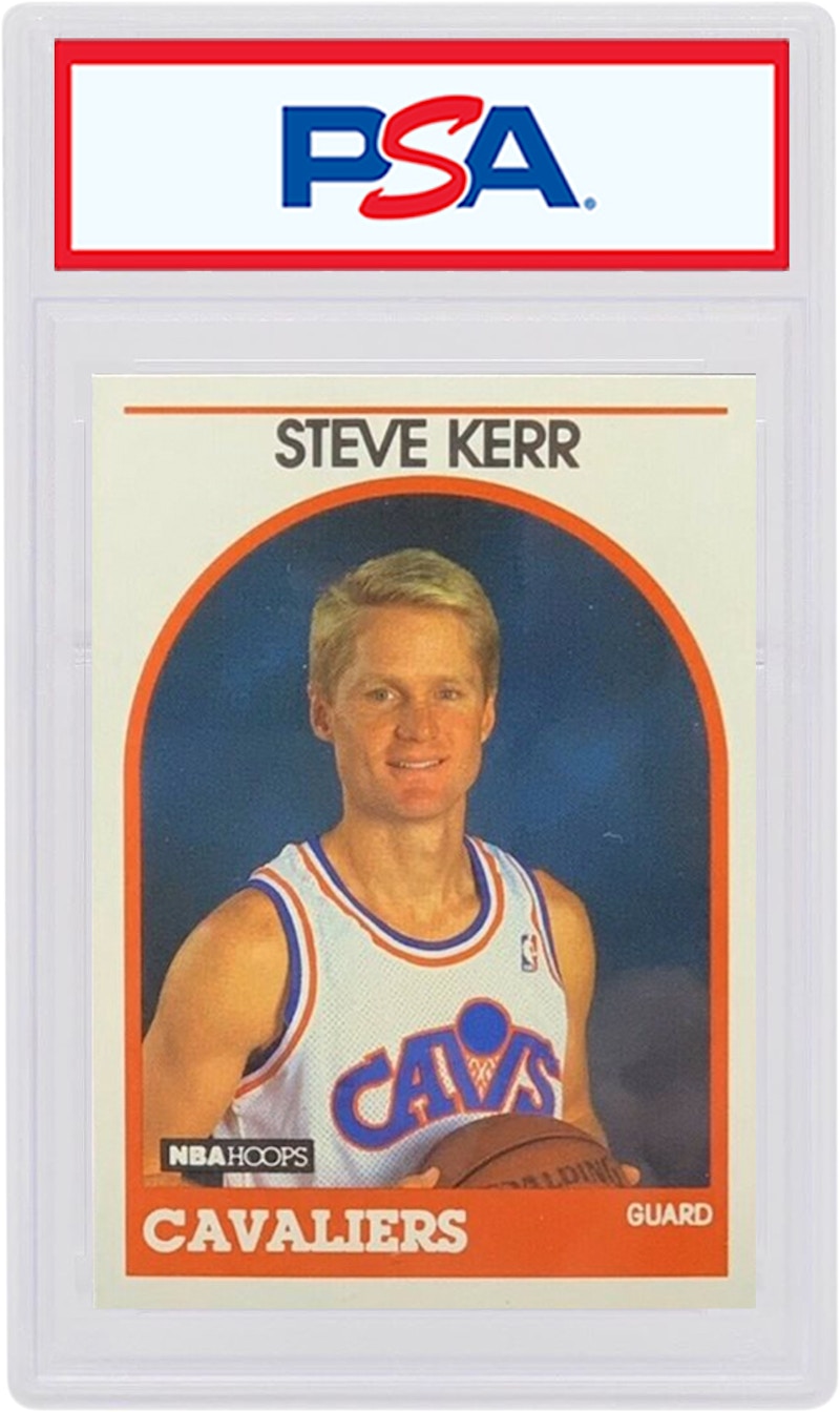 Steve Kerr 1989 Hoops Rookie #351 (PSA or BGS Graded)