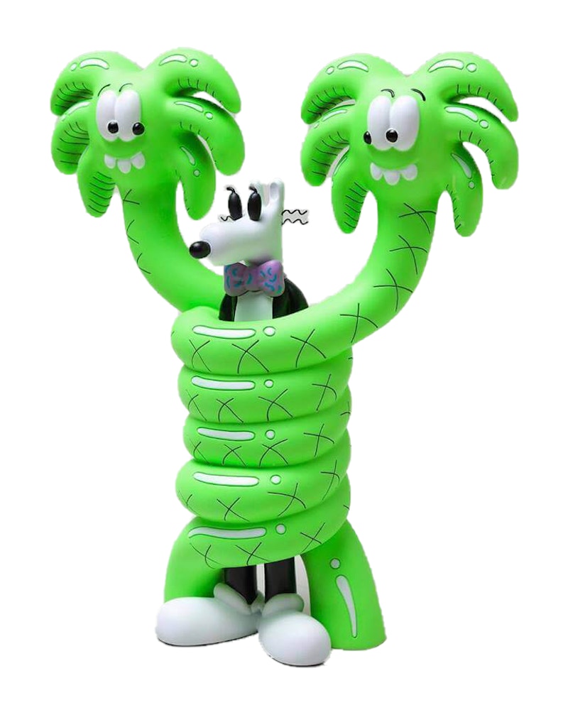 Steven Harrington Gotcha Figure Neon Green
