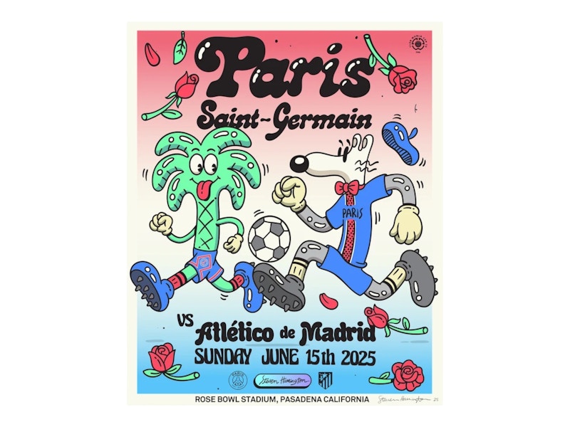 Steven Harrington x Paris Saint-Germain Art Print