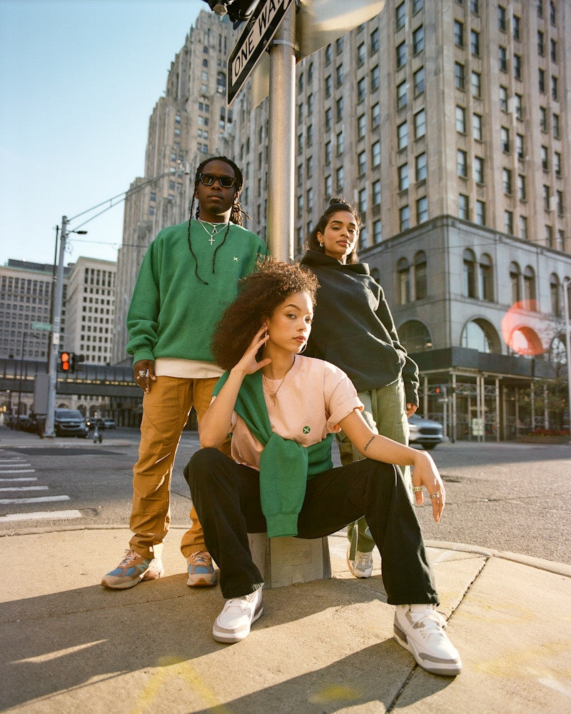 StockX By Soft Goods Made In Detroit Core Collection Season 1 Crewneck Green