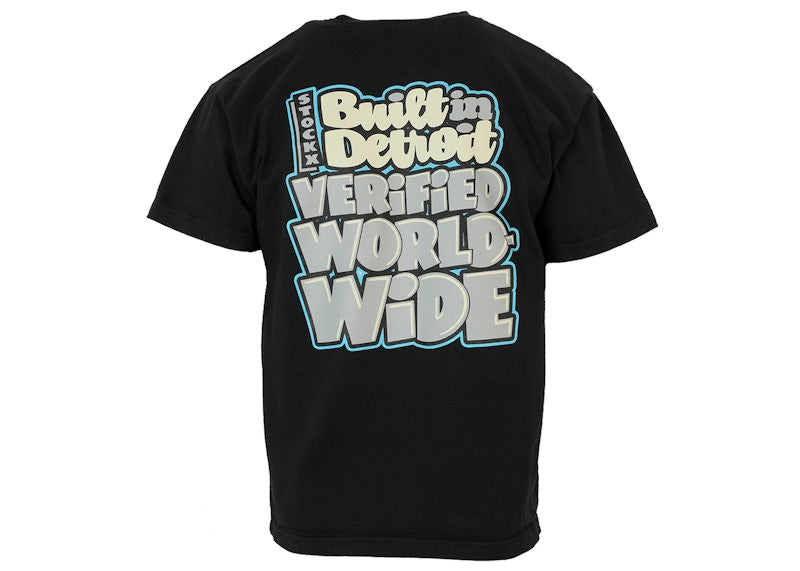 StockX HONG KONG (In-Store Order Only) By Soft Goods Made In Detroit Core Collection Season 1 T-shirt Black