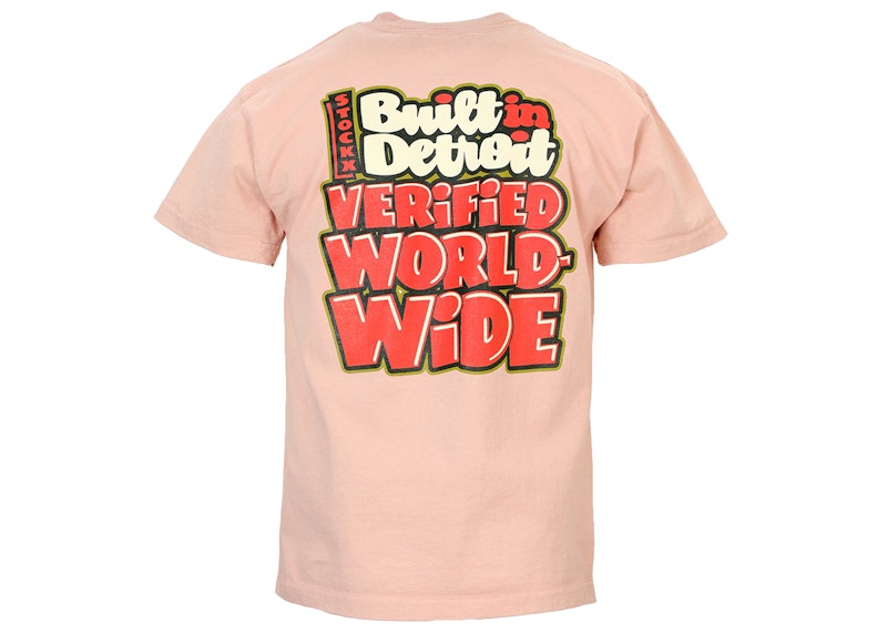 StockX TOKYO (In-Store Order Only) By Soft Goods Made In Detroit Core Collection Season 1 T-shirt Pink