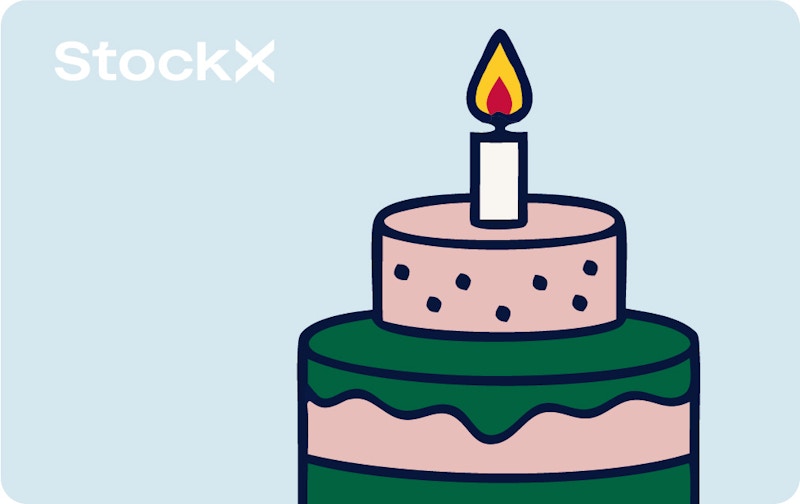 StockX Gift Card - Happy Birthday Give the gift that always fits.
